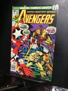 The Avengers #153 (1976) Whizzer returns! Leaving Laser Mid-high-grade key FN/VF