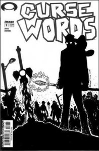 Curse Words 9-D Ryan Browne Walking Dead #6 B/W Tribute Cover VF/NM