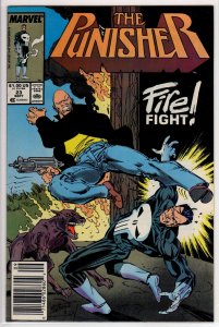 The Punisher #23 Newsstand Edition (1989) 7.5 VF-
