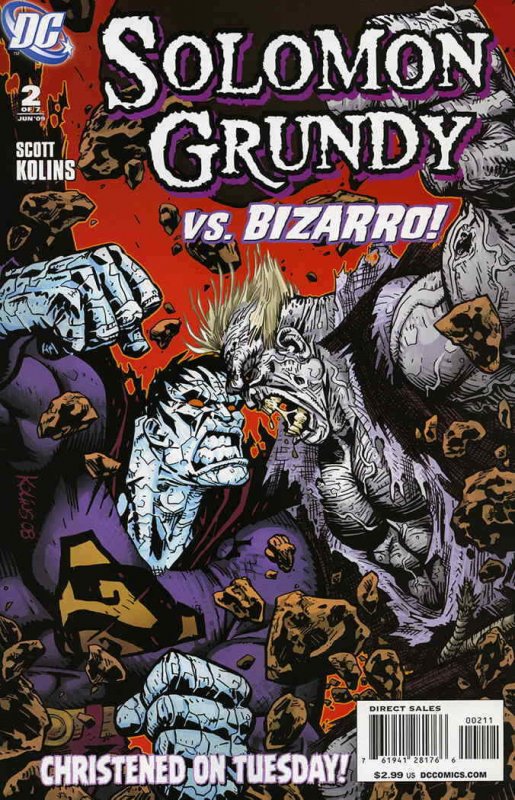 Solomon Grundy #2 VF; DC | save on shipping - details inside