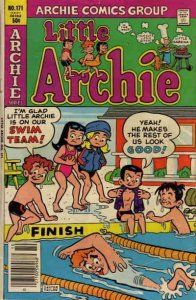 Little Archie #171 GD ; Archie | low grade comic October 1981 Swim Team Cover