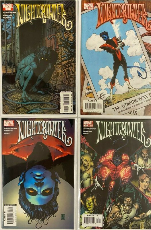 Nightcrawler 3rd series set:#1-12 avg 8.0 VF (2004)