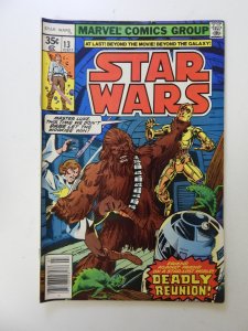 Star Wars #13 (1978) VF- condition overspray