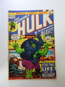 The Incredible Hulk #161 (1973) VF condition