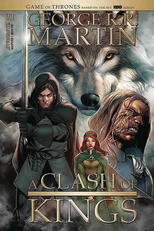 GEORGE RR MARTIN A CLASH OF KINGS (2019 DYNAMITE) #1 All 9 Covers PRESALE-01/29