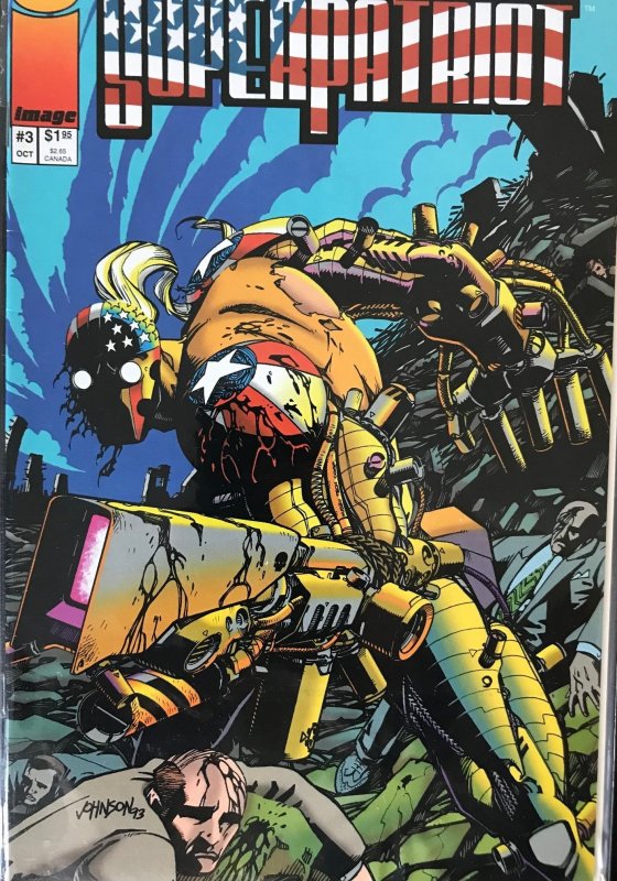 SuperPatriot #1 #2 #3 #4 (1993) Lot of 4 issues