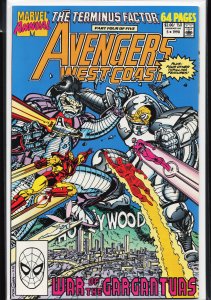 Avengers West Coast Annual #5 (1990) West Coast Avengers / Avengers West Coast