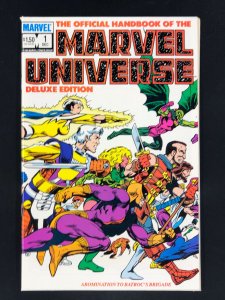 The Official Handbook of the Marvel Universe #1 (1985) VF/NM