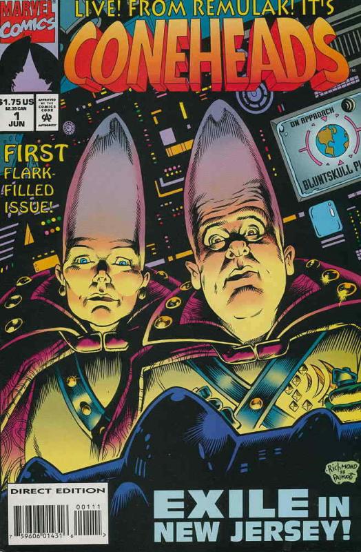 Coneheads #1 VF/NM; Marvel | save on shipping - details inside