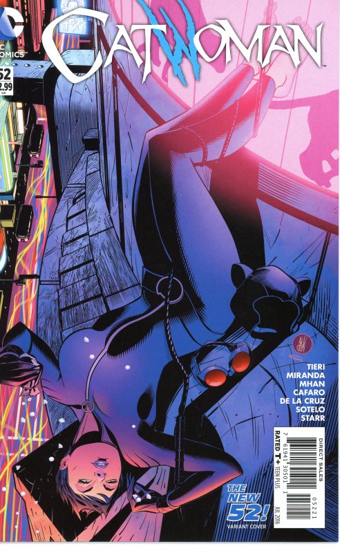 Catwoman 52  New 52 Homage Variant  9.0 or better (our highest grade)