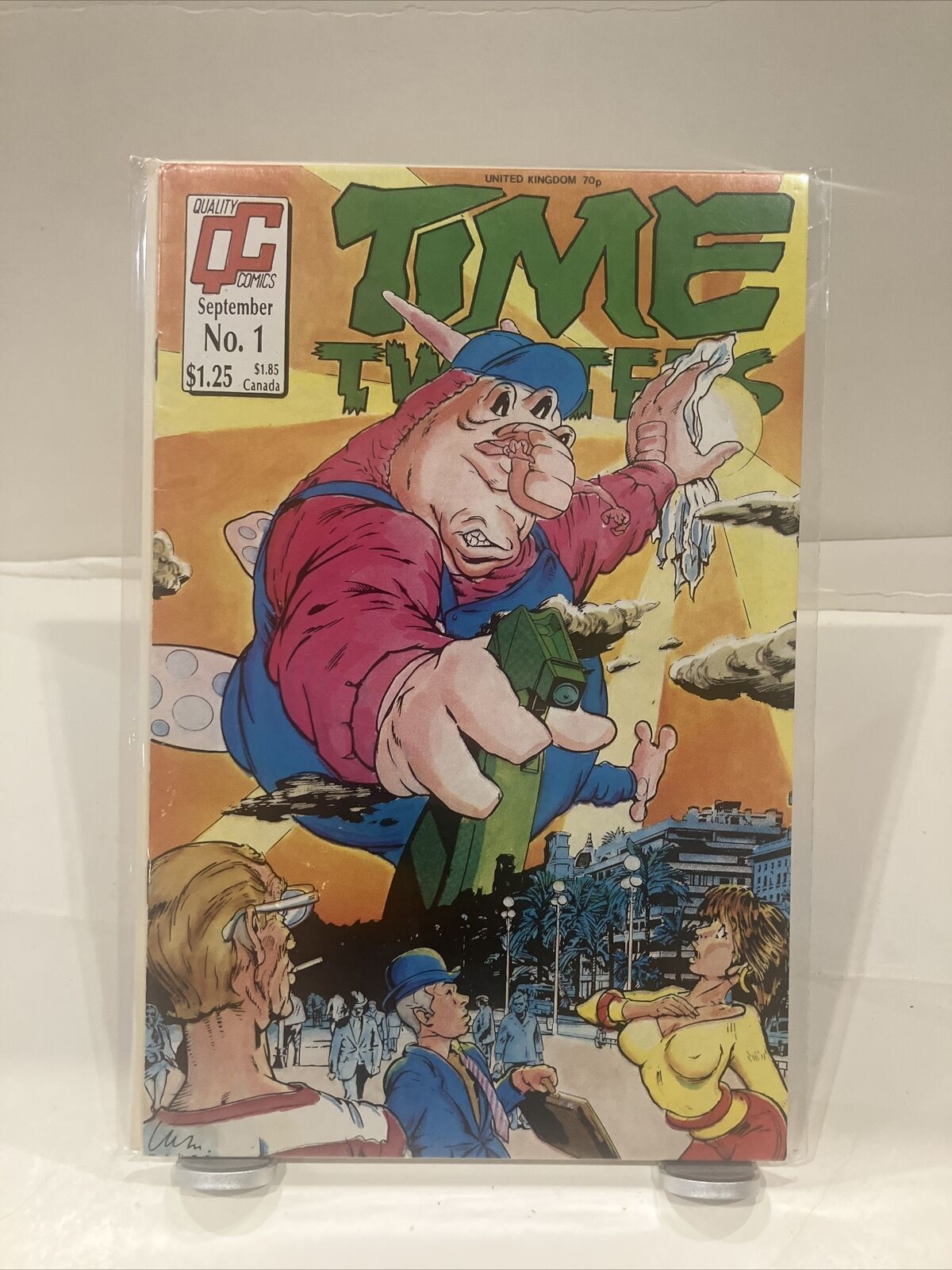 Time Twisters 1 Underground Comic Book Quality Comics Comic