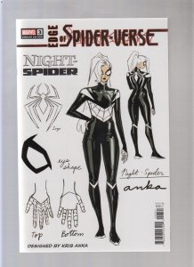 Edge of Spider-Verse #3 - Kris Anka Designg Variant (9.2 OB) 2022