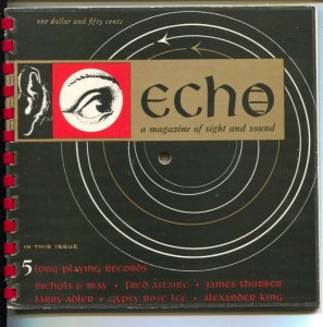 Echo 1959-1st issue-book includes 5 long playing records-Fred Astaire-Gypsy R...