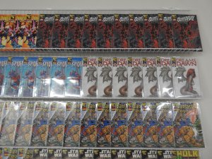 Huge Lot 180+ Wizard 1/2's, Stickers, and Various books! Avg VF+ Condition!