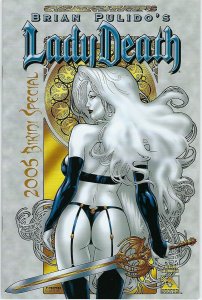 Lady Death 2005 Bikini Special Richard Ortiz Art nouveau Variant Cover !!!   NM