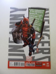 Uncanny Avengers #1 Deadpool Call Me Cover (2012) NM- condition