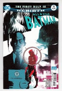 ALL STAR BATMAN (2016 DC) #10 CVR A RAFAEL ALBUQUERQUE
