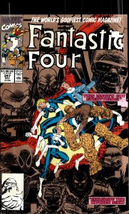 Fantastic Four #347 Second Print Cover (1990) Fantastic Four