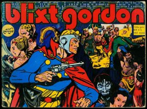 Blixt Gordon - Flash Gordon Swedish reprints- Alex Raymond VG