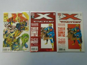 X-Factor comic lot 43 different from #50-100 8.0 VF (1990-94 1st Series)