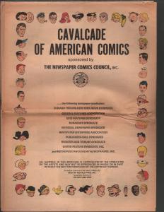 Cavalcade of American Comics New, Revised Edition 1970-from 1896 -Dick Tracy-VG