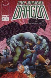 Savage Dragon (1993 series)  #24, NM- (Stock photo)