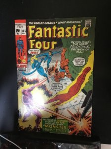 Fantastic Four #105 (1970) 1st The Monster! Midgrade key! VG/FN Wow!