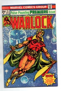 Warlock #9 - new costume - Starlin - 1975 - FN