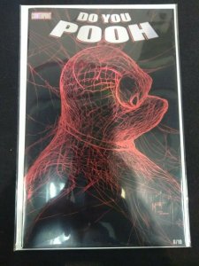 DO YOU POOH AMAZING SPIDER-MAN 55 COVER SWIPE LOT OF 2 8/10 FOIL & VIRGIN