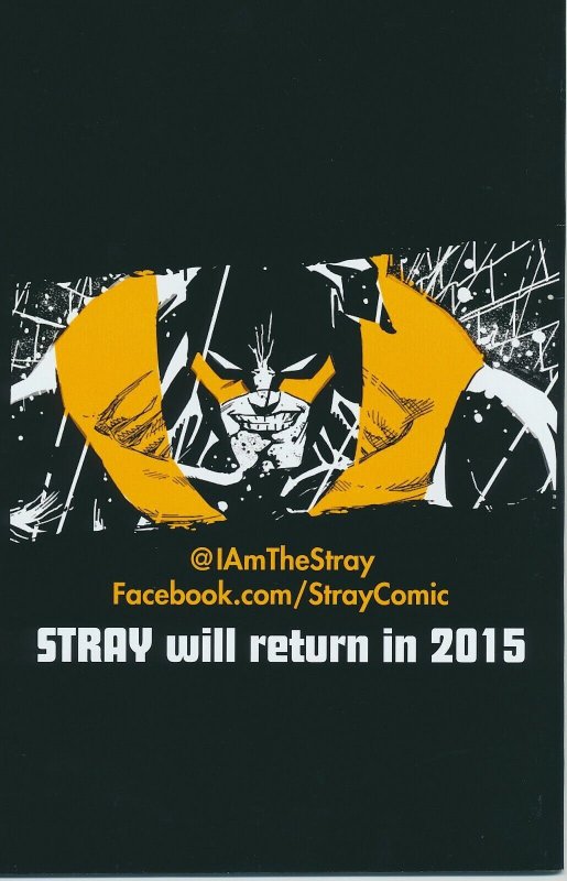 Stray #1 Signed by Vito Delsonte Kickstarter Exclusive Full Court Press EB204