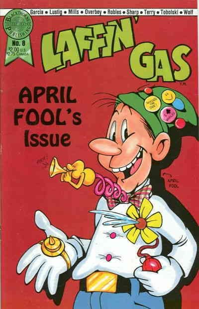 Laffin' Gas #8 VF ; Blackthorne | April Fool's Issue