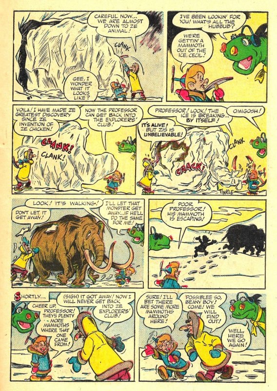 BEANY AND CECIL • Four Color #414 (Aug 1952) 36 Pgs of Great Jack Bradbury Art