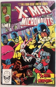 The X-Men and The Micronauts #2 Direct Edition (1984)