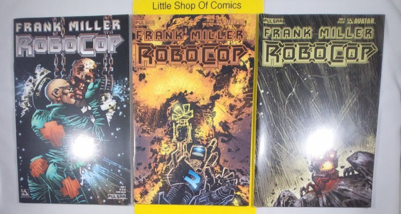 Robocop #1 2 3 4 5 6 7 8 9 Set 1-9 2003/05 Avatar Press Frank Miller