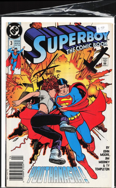 Superboy: The Comic Book #3 (1990) Superboy