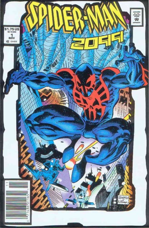 Spider-Man 2099 #1 (2nd) VF ; Marvel | Peter David White Reprint