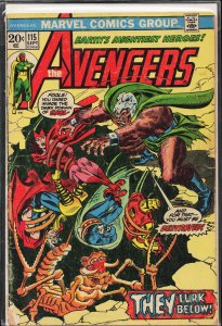 The Avengers #115 (1973) The Avengers