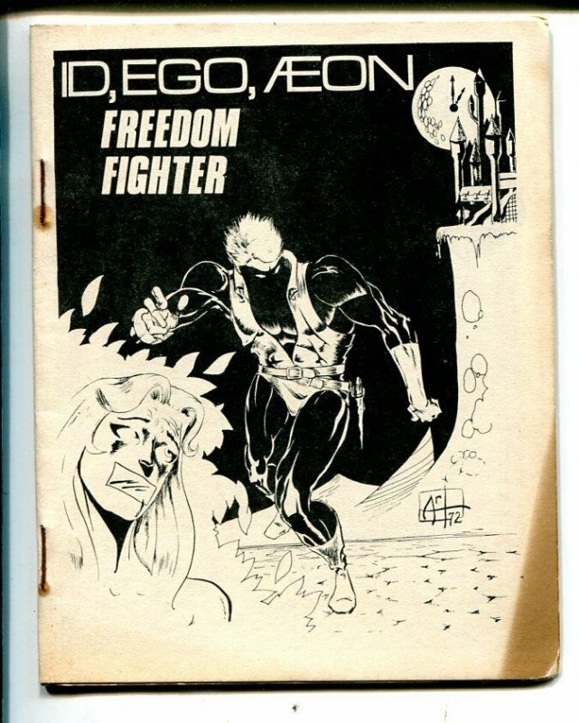 Id, Ego...Aeon #2 1972-Spectrum-superhero comics-4 X 5-VG