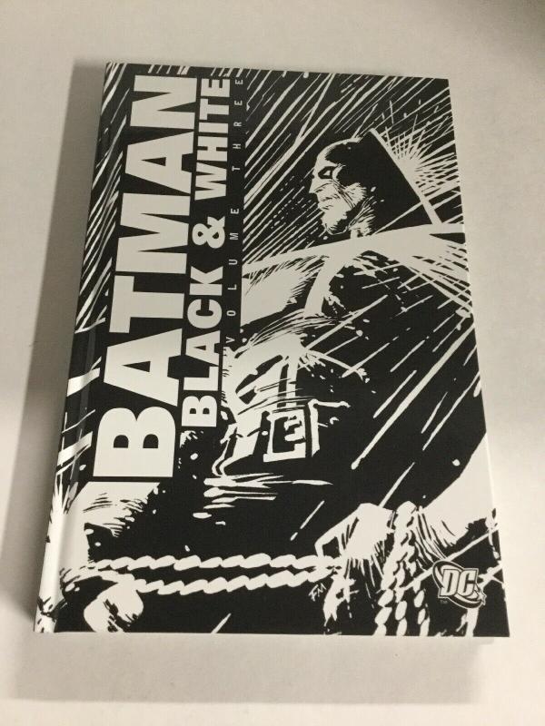 Batman Black & White Volume Three Nm Near Mi T DC Comics HC TPB