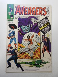 The Avengers #26 (1966) VG+ Condition rust on staples