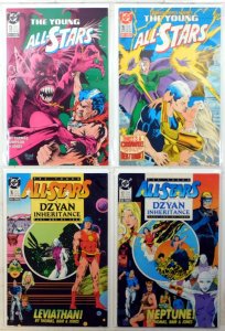 Young All-Stars Lot of 4 #13, 15, 16, 17 (1988) DC Comics 1st Print Comic Books