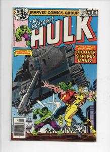 HULK #229, FN, Incredible, Bruce Banner, MoonStone, 1968 1978, Marvel