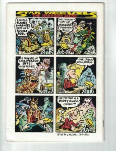 Star Weevils #1 FN (1st) print - rip of press - underground - j michael leonard