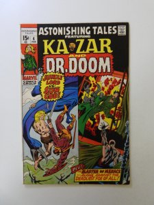 Astonishing Tales #4 (1971) VG/FN condition tape pull front cover