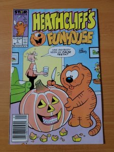 Heathcliff's Funhouse #5 Newsstand Variant ~ NEAR MINT NM ~ 1988 Marvel Comics