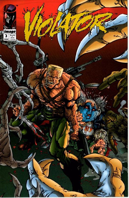 Lot Of 3 Violator Image Comic Book #1 2 3 Superman J192