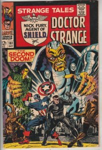 Strange Tales #161 (Oct-67) VF+ High-Grade Nick Fury, Dr. Strange