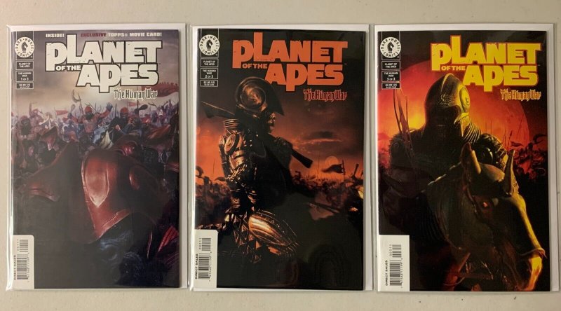 Planet of the Apes set #1-3 direct 3 diff 6.0 (2001)