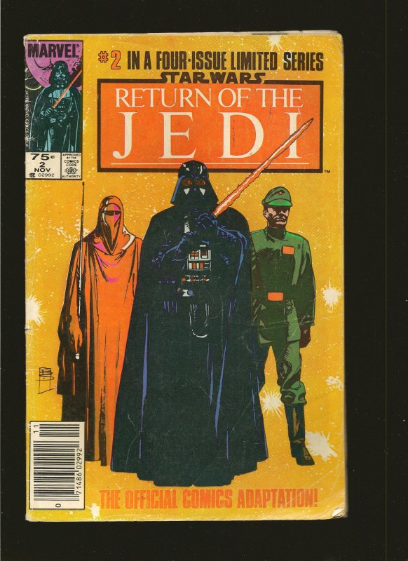 Marvel Comics Star Wars: Return of the Jedi #2 (1983) SALVAGED PLEASE READ NOTE