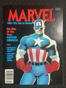 1990 THE MARVEL YEAR IN REVIEW Magazine #2 VF 8.0 Captain America / Daredevil